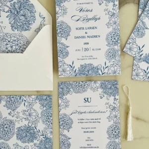 Guru & Muse I Håndlavede invitationer, bordkort og festdekorationer til din fejring