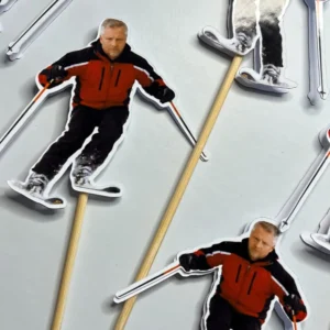 Personlige kagepinde med eget billede